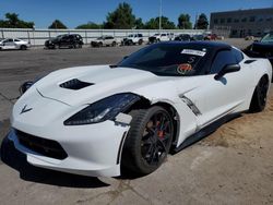 Salvage cars for sale at Littleton, CO auction: 2015 Chevrolet Corvette Stingray 3LT