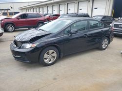 Salvage cars for sale at Louisville, KY auction: 2013 Honda Civic LX