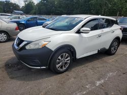 Nissan Murano salvage cars for sale: 2017 Nissan Murano S