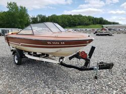 Salvage boats for sale at Avon, MN auction: 1976 Larson Boat With Trailer