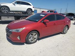 Salvage cars for sale at Haslet, TX auction: 2019 Hyundai Elantra SEL