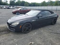 Salvage cars for sale at Grantville, PA auction: 2012 BMW 640 I