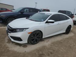 Salvage cars for sale from Copart Temple, TX: 2019 Honda Civic Sport