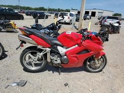 Salvage motorcycles for sale at Oklahoma City, OK auction: 2002 Honda VFR800