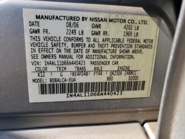 2006 Nissan Altima S