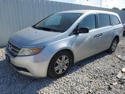 Salvage cars for sale from Copart Columbus, OH: 2011 Honda Odyssey LX