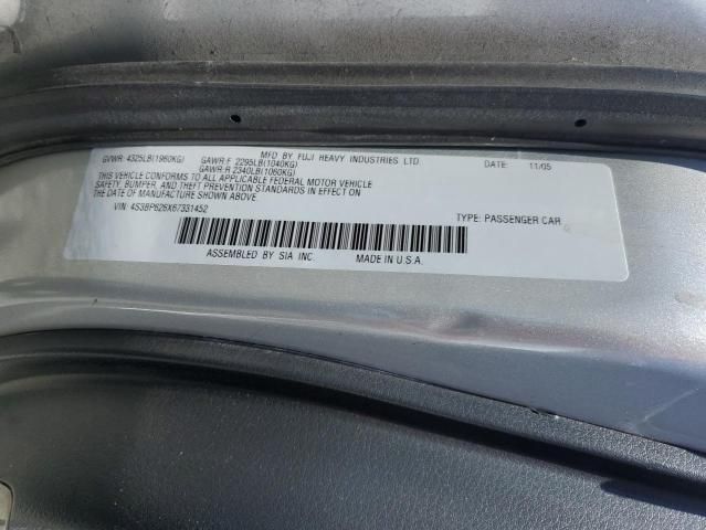 2006 Subaru Legacy 2.5I Limited