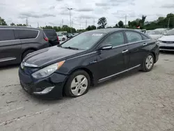 Salvage cars for sale at Bridgeton, MO auction: 2012 Hyundai Sonata Hybrid