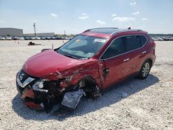 Salvage cars for sale at New Braunfels, TX auction: 2017 Nissan Rogue S