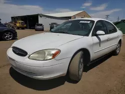 Ford salvage cars for sale: 2000 Ford Taurus SES