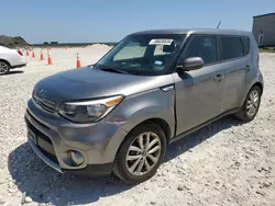 Salvage cars for sale at New Braunfels, TX auction: 2018 KIA Soul +