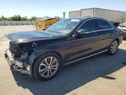 Salvage cars for sale at Fresno, CA auction: 2015 Mercedes-Benz C300