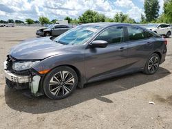 Salvage cars for sale from Copart Ontario Auction, ON: 2017 Honda Civic EX