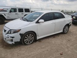 Salvage cars for sale at Houston, TX auction: 2010 Toyota Corolla Base