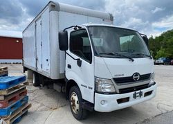 Salvage trucks for sale at Chicago Heights, IL auction: 2018 Hino 195