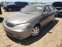 Salvage cars for sale at Elgin, IL auction: 2003 Toyota Camry LE