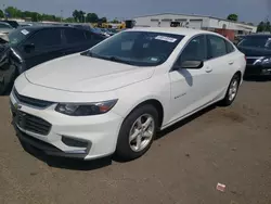 Chevrolet Malibu ls Vehiculos salvage en venta: 2016 Chevrolet Malibu LS