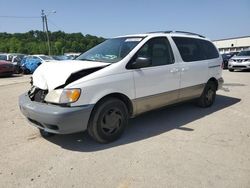 Salvage cars for sale from Copart Louisville, KY: 2002 Toyota Sienna LE