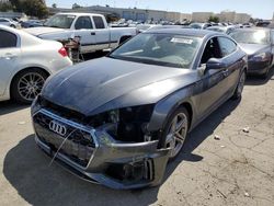 Salvage cars for sale at Martinez, CA auction: 2021 Audi A5 Premium Plus 45