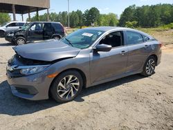 Salvage cars for sale at Gaston, SC auction: 2017 Honda Civic EX