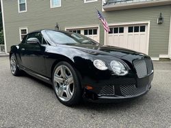 Salvage cars for sale at North Billerica, MA auction: 2012 Bentley Continental GTC