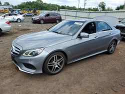 Salvage cars for sale at Hillsborough, NJ auction: 2014 Mercedes-Benz E 350 4matic