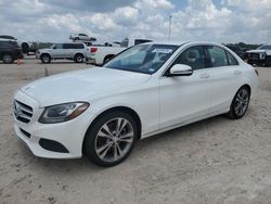 Salvage cars for sale at Houston, TX auction: 2016 Mercedes-Benz C300