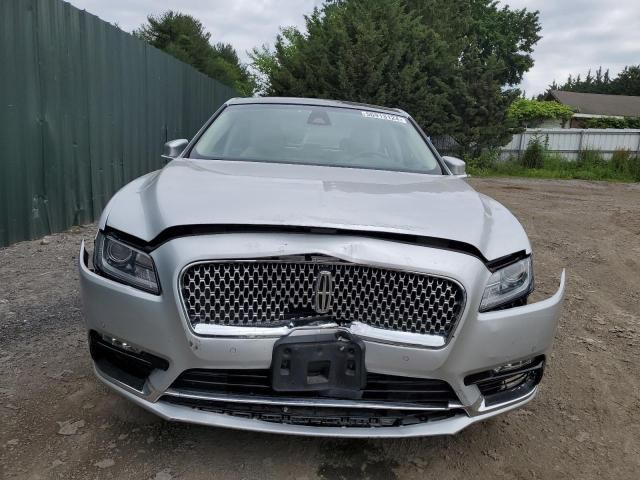 2017 Lincoln Continental Select