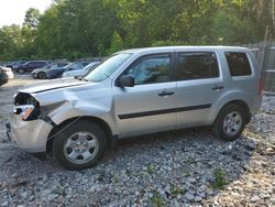 Salvage cars for sale at Candia, NH auction: 2014 Honda Pilot LX