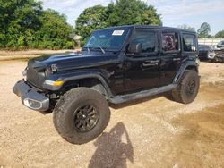 Carros salvage sin ofertas aún a la venta en subasta: 2018 Jeep Wrangler Unlimited Sahara