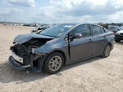 Salvage cars for sale from Copart Houston, TX: 2021 Toyota Prius Special Edition