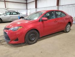 Vehiculos salvage en venta de Copart Pennsburg, PA: 2018 Toyota Corolla L