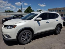 Nissan salvage cars for sale: 2015 Nissan Rogue S