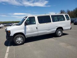 Salvage cars for sale from Copart Brookhaven, NY: 2012 Ford Econoline E350 Super Duty Wagon