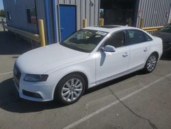 Salvage cars for sale at Vallejo, CA auction: 2011 Audi A4 Premium Plus