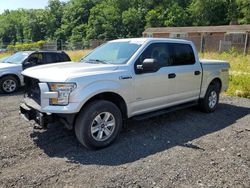 Salvage cars for sale from Copart Finksburg, MD: 2015 Ford F150 Supercrew