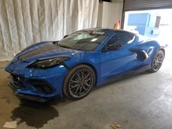 Salvage cars for sale at Earlington, KY auction: 2024 Chevrolet Corvette Stingray 3LT