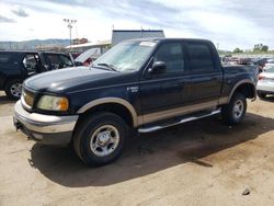 Salvage cars for sale from Copart Colorado Springs, CO: 2003 Ford F150 Supercrew