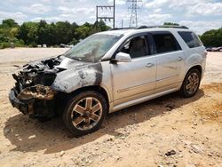 Salvage cars for sale at China Grove, NC auction: 2012 GMC Acadia Denali
