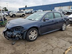 Salvage cars for sale at Woodhaven, MI auction: 2010 Chevrolet Impala LT