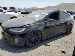 Salvage cars for sale at Colton, CA auction: 2016 Tesla Model X