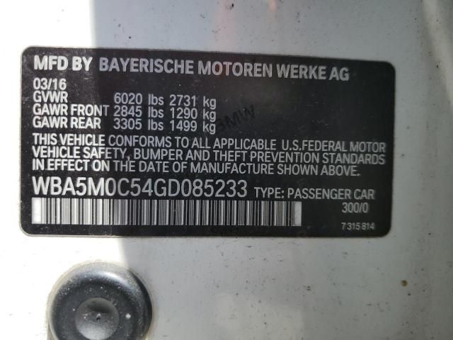 2016 BMW 550 Xigt