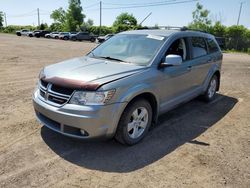 Salvage cars for sale from Copart Montreal Est, QC: 2010 Dodge Journey SXT