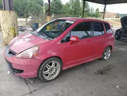 Salvage cars for sale from Copart Gaston, SC: 2008 Honda FIT Sport