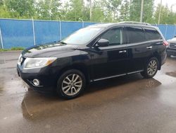 Salvage cars for sale from Copart Moncton, NB: 2013 Nissan Pathfinder S