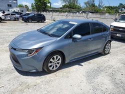 Salvage vehicles for parts for sale at auction: 2020 Toyota Corolla LE