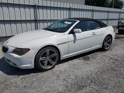 Salvage cars for sale at Gastonia, NC auction: 2006 BMW 650 I