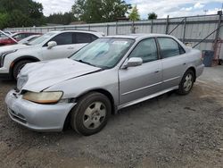 Salvage cars for sale at Finksburg, MD auction: 2001 Honda Accord EX