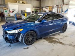 Salvage cars for sale at Rogersville, MO auction: 2017 Ford Fusion Titanium