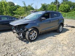 Vehiculos salvage en venta de Copart West Mifflin, PA: 2018 Ford Escape SE